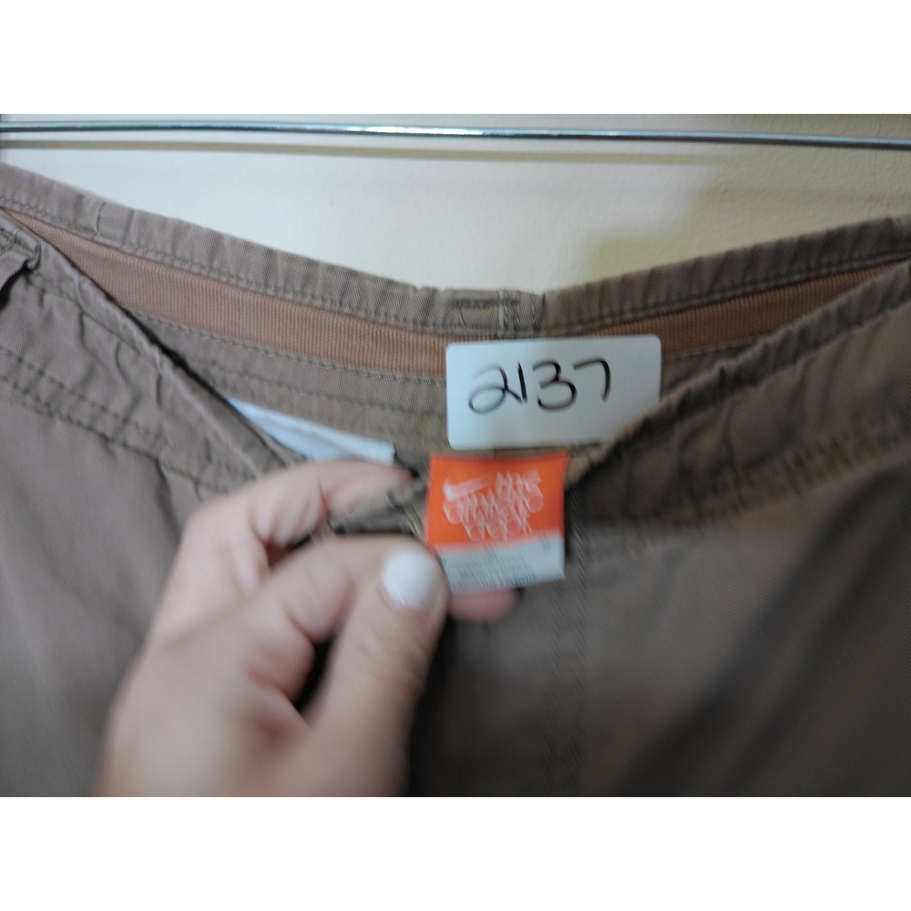Nike Cargo Shorts Mens 35 Tan Khaki Vtg Inspo Rugged Gorpcore Utility Pockets - Picture 4 of 9